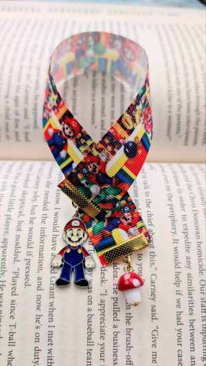Mario Ribbon Bookmark